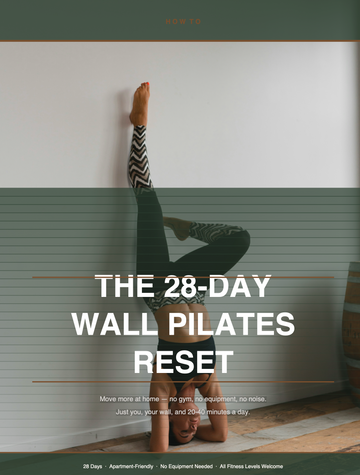 THE 28-DAY WALL PILATES RESET